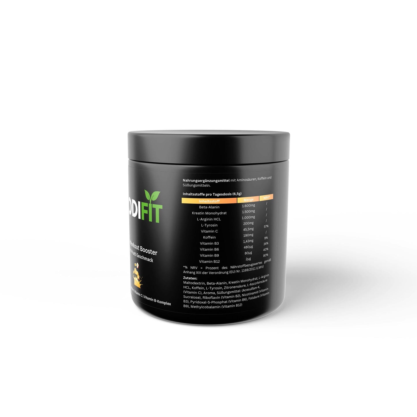Pre-Workout Booster - Geschmack: Tutti Frutti - Dodi Fit