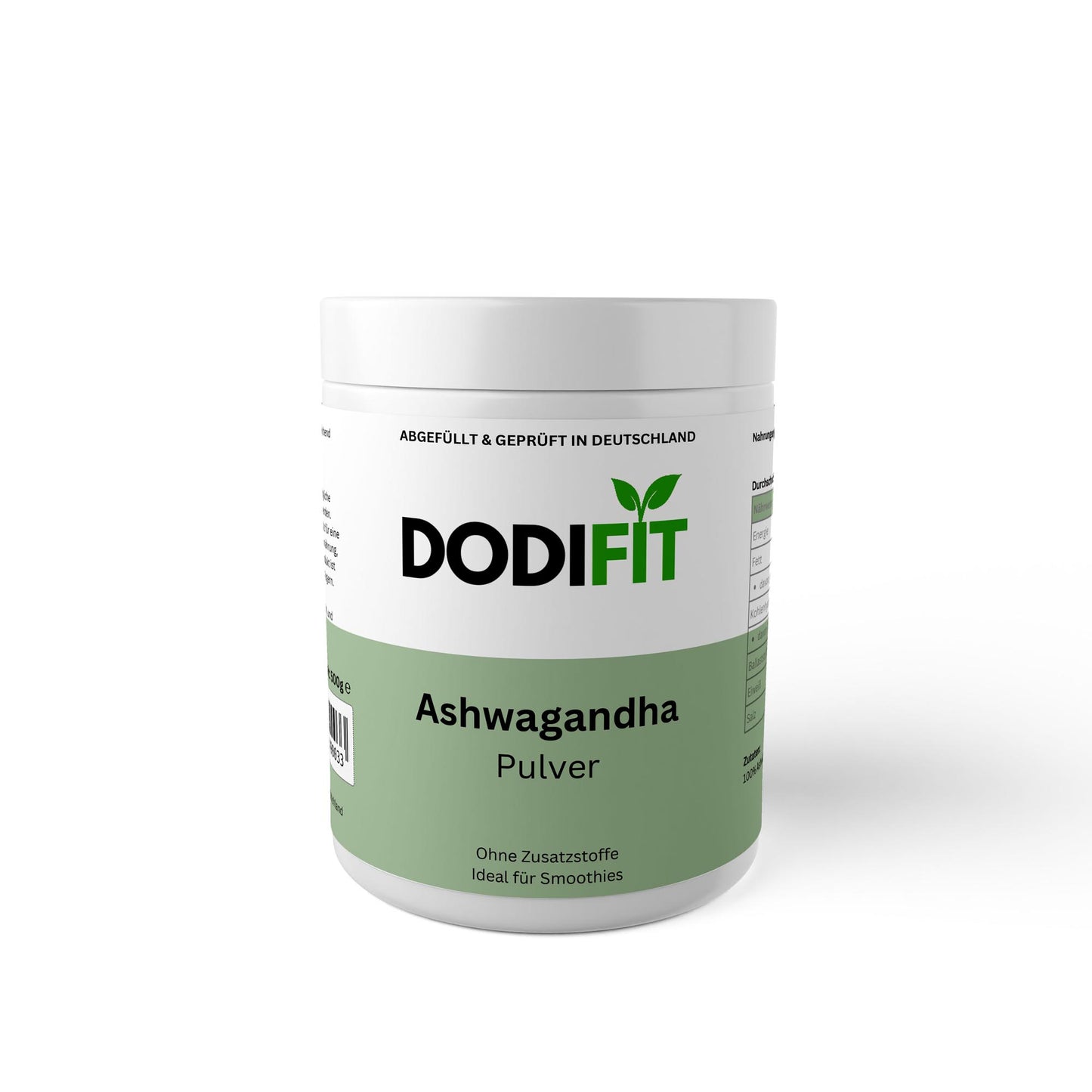 Ashwagandha Pulver - 500g - Dodi Fit