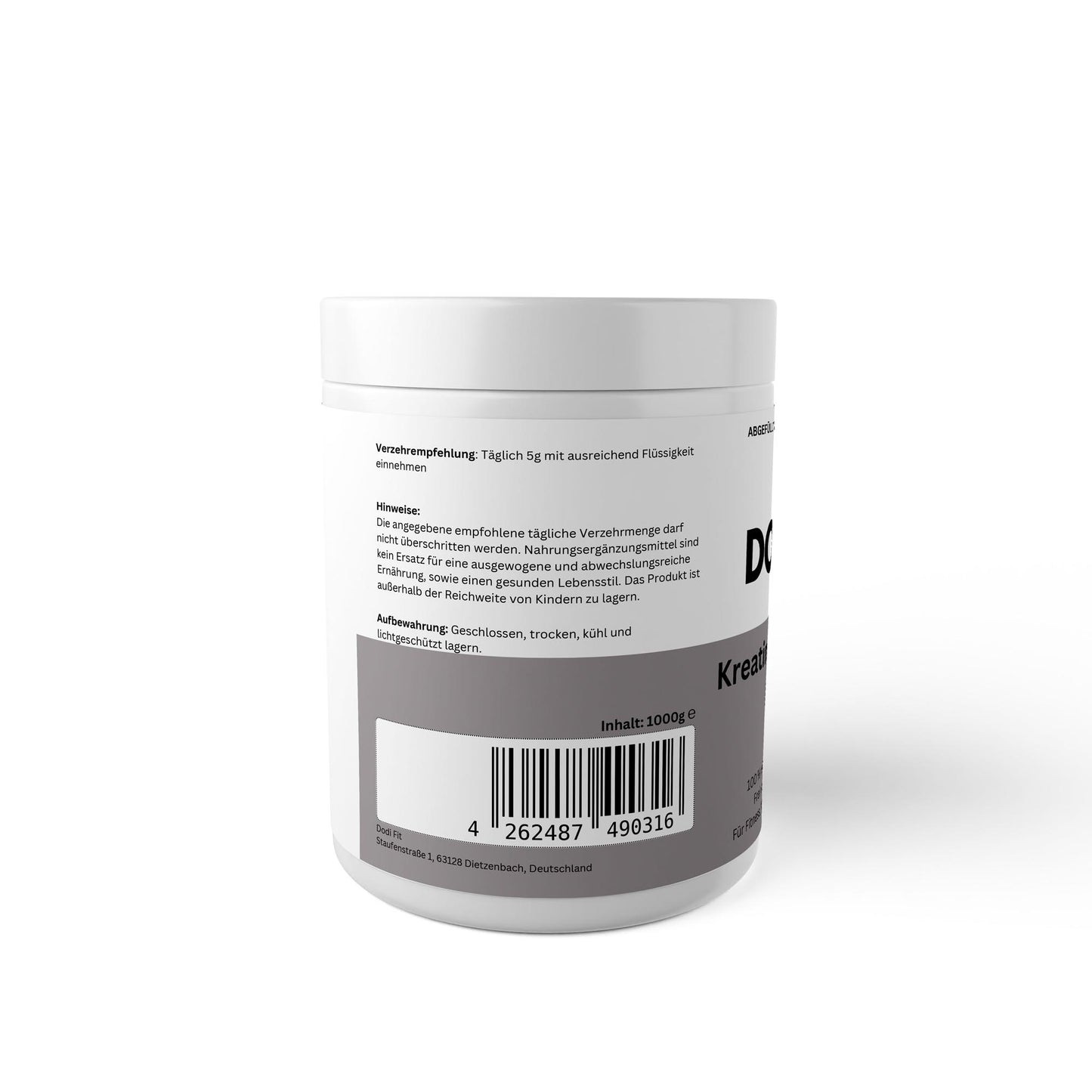 Kreatin Monohydrat - 1000g - Dodi Fit