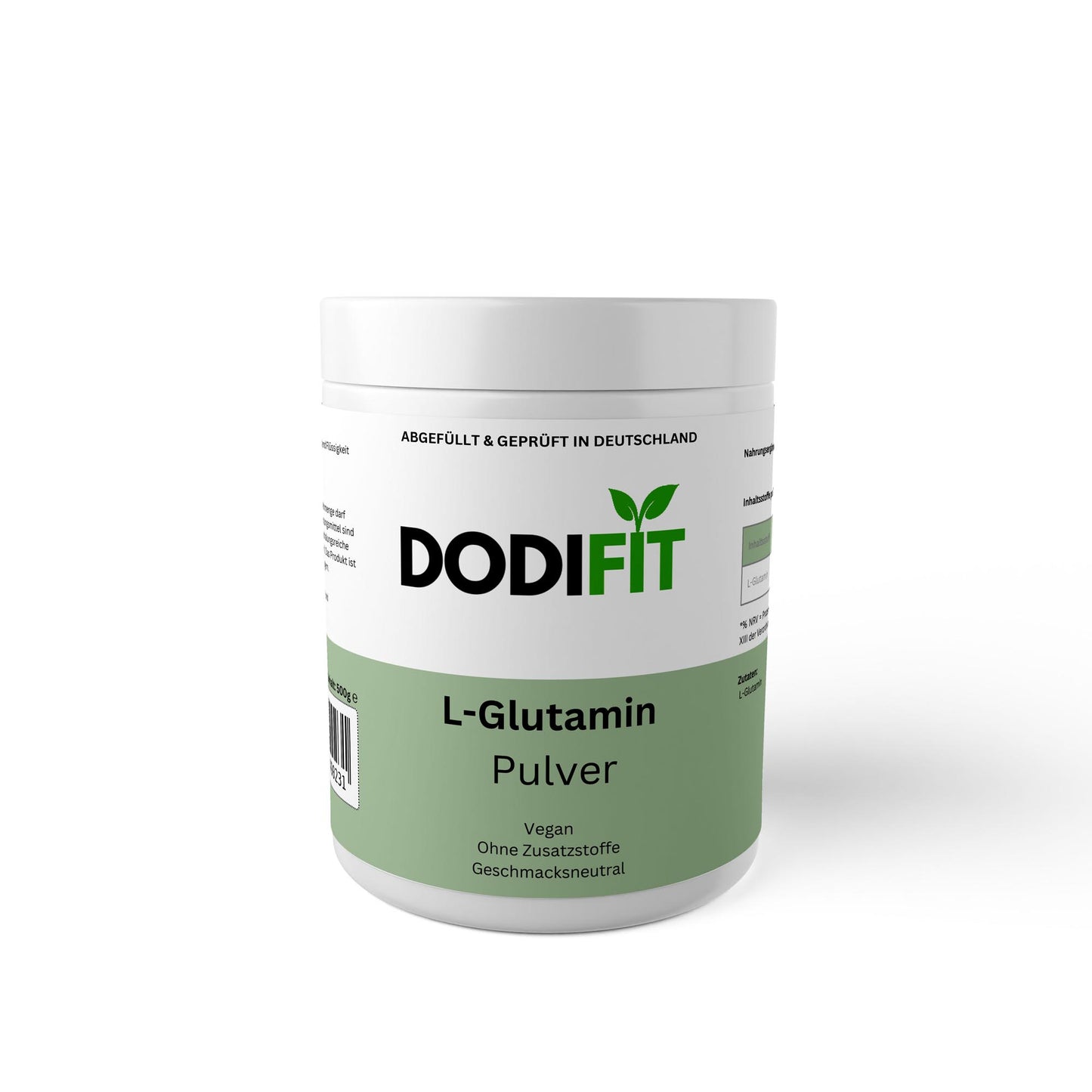 L-Glutamin Pulver - 500g - Dodi Fit