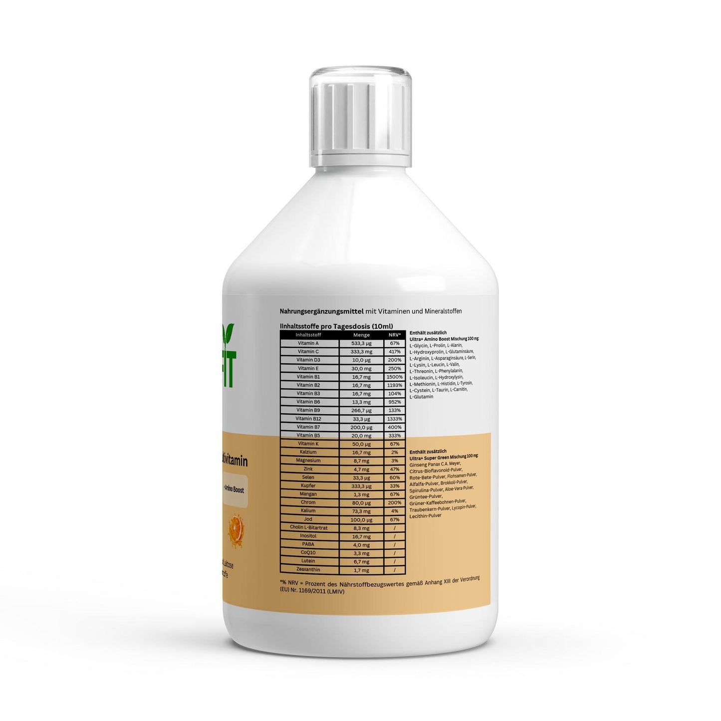 Ultra+ Essentials Multivitamin - 500ml - Dodi Fit