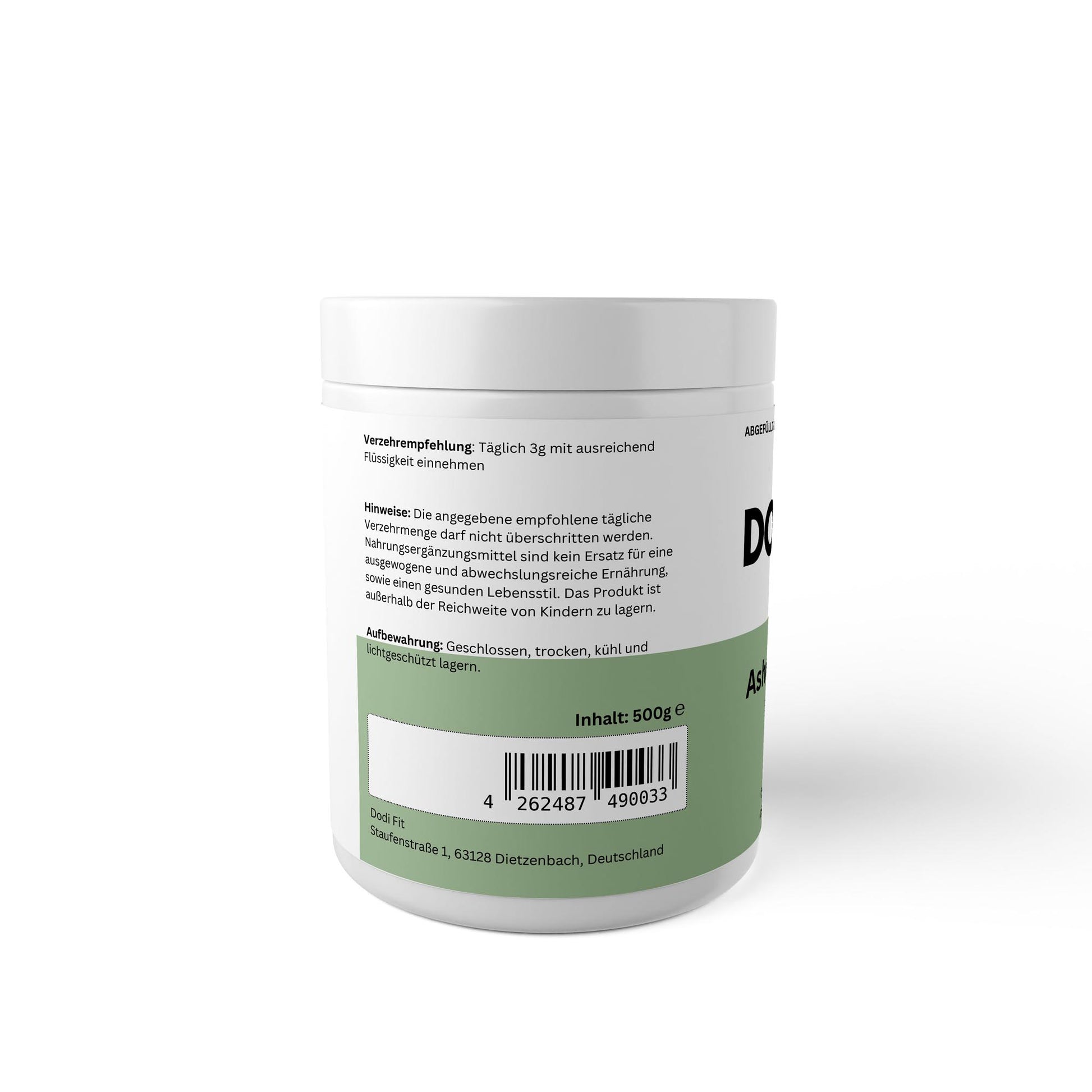 Ashwagandha Pulver - 500g - Dodi Fit