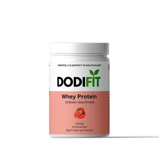 Premium Whey - Geschmack: Erdbeere - Dodi Fit