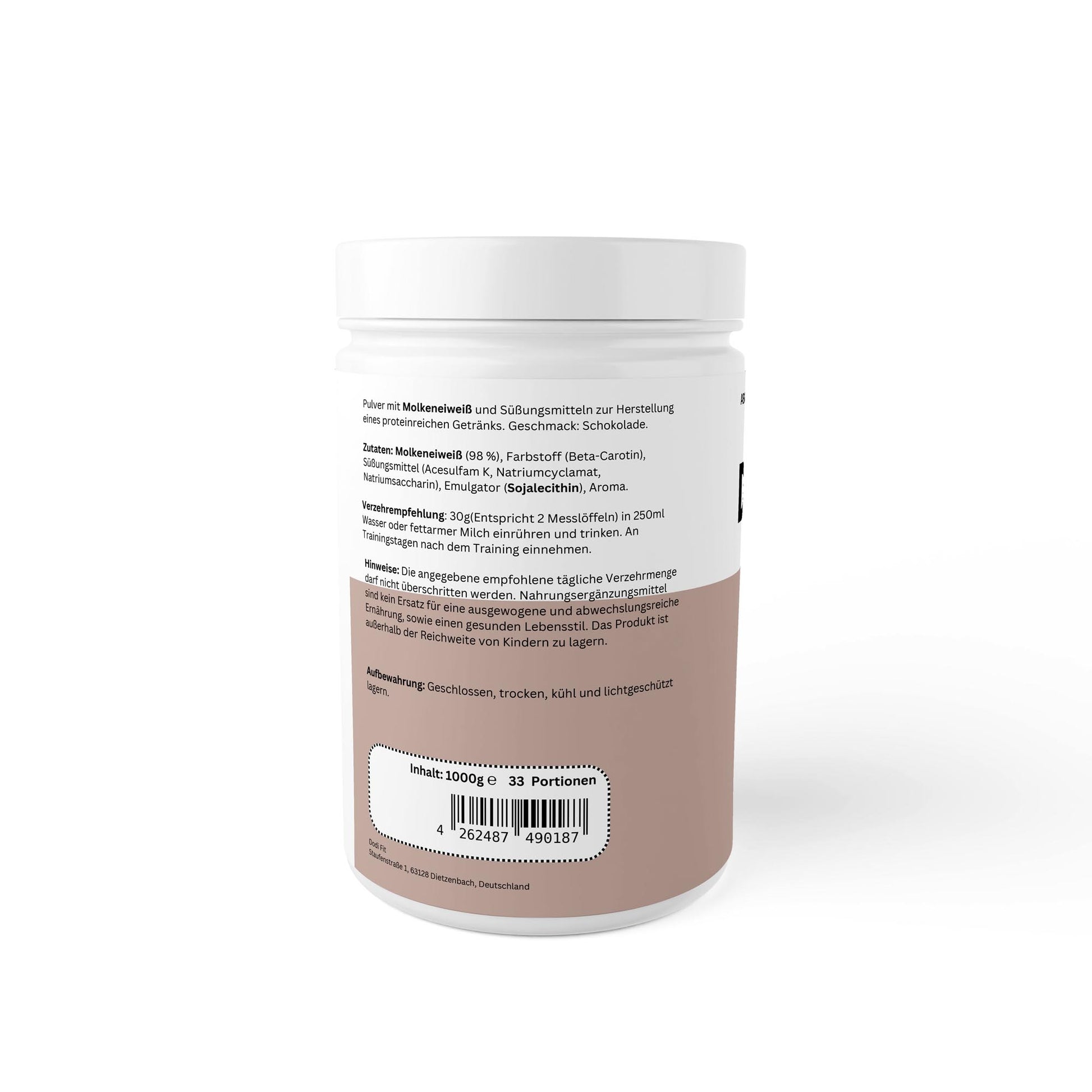 Premium Whey - Geschmack: Schokolade - Dodi Fit