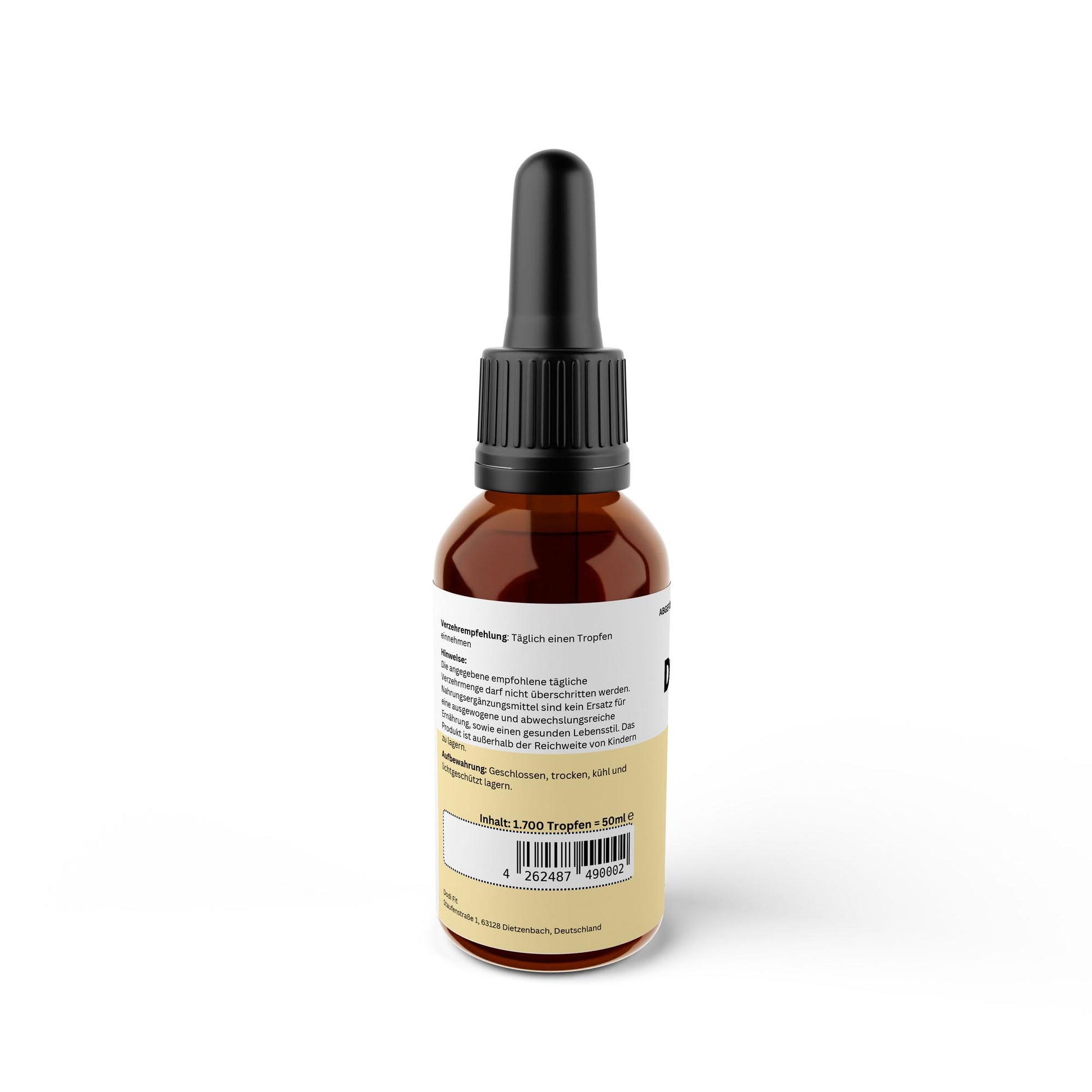 Vitamin D3 + K2 - 1.700 Tropfen (1.000 I.E.) - Dodi Fit