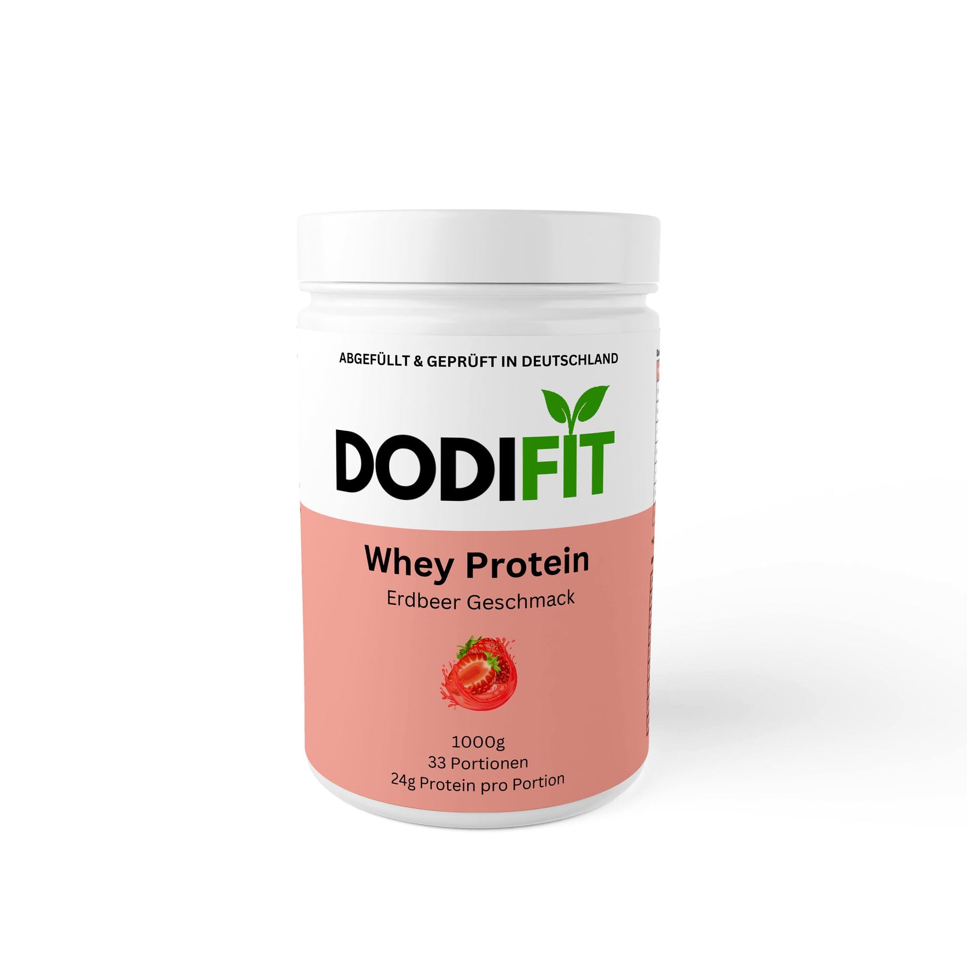 Premium Whey - Geschmack: Erdbeere - Dodi Fit